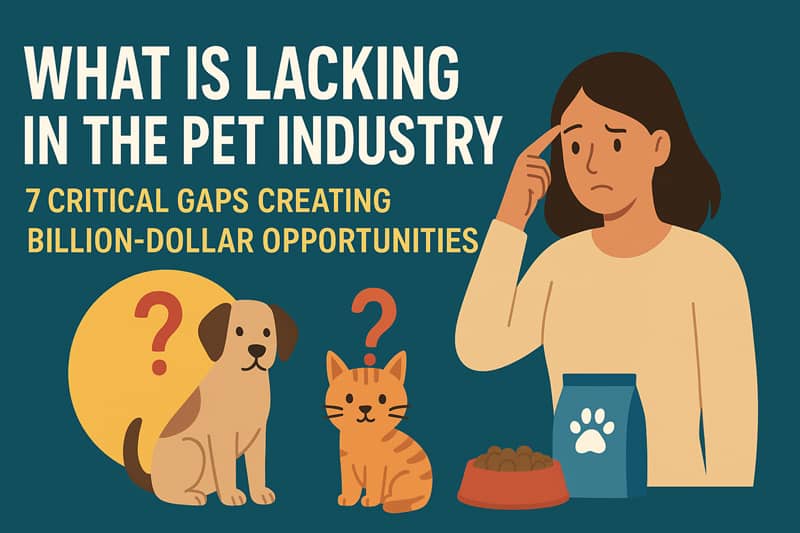 What Is Lacking in the Pet Industry 7 Critical Gaps