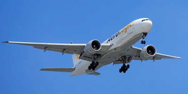 Air freight cargo plane