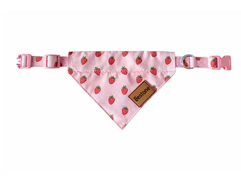 Over-the-Collar Dog Bandana - Slides over existing collar for secure fit