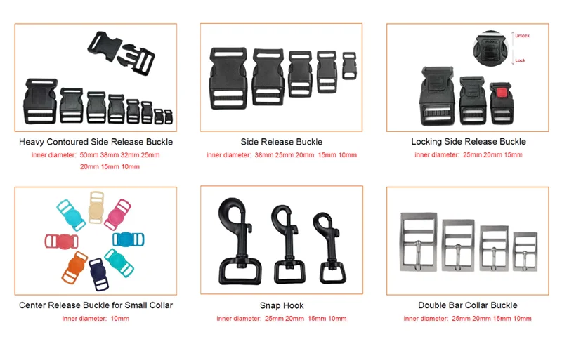 Metal hardware and buckles